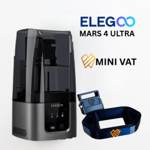 Mini Vat – Tanque Reduzido para Impressão 3D com Resinas Nanohíbridas | Compatível com Elegoo Mars 4 Ultra