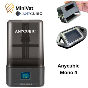 Mini Vat – Tanque e Vat Reduzido para Impressão 3D com Resinas alta carga inorgânica | Compatível  Anycubic Mono 4