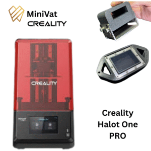 Mini Vat – Tanque e Vat Reduzido para Impressão 3D com Resinas alta carga inorgânica | Compatível Creality Halot One PRO