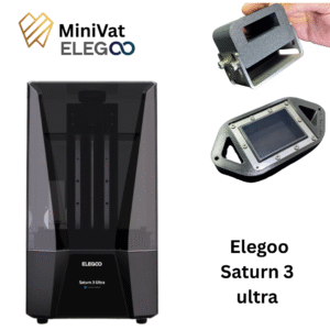 Mini Vat – Tanque e Vat Reduzido para Impressão 3D com Resinas alta carga inorgânica | Compatível  Elegoo Saturn 3 ultra