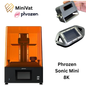 Mini Vat – Tanque e Vat Reduzido para Impressão 3D com Resinas alta carga inorgânica | Compatível Phrozen Sonic Mini 8K